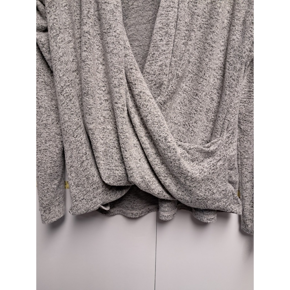 Womens Gray Down East Cardigan-size XL - Picture 3 of 4